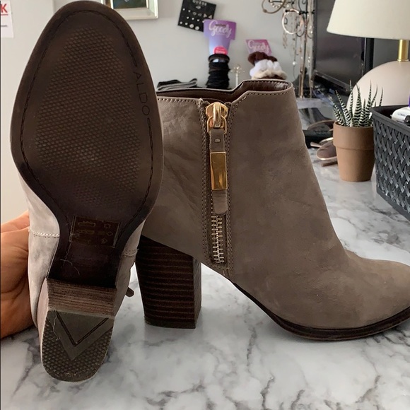 Aldo ankle booties color grey - Picture 3 of 4